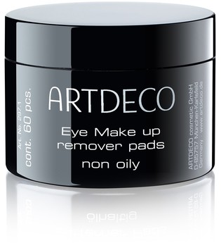 Artdeco Pflege Reinigungsprodukte Augen Make-up Entferner Pads Oil 60 Stk.