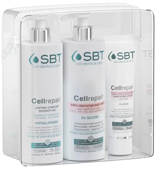 SBT cell identical care Körperpflege Cellrepair Geschenkset Showergel 400 ml + Body Milk 400 ml + Hand- & Nagelcreme 100 ml 1 Stk.