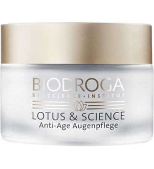 Biodroga Lotus & Science Anti-Age Augenpflege 15 ml Augencreme