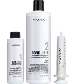 Matrix Haarpflege Bond Ultim8 Salon Kit 2 x Amplifier 125 ml + 2 x Sealer 500 ml + 1 x professionelle Dosierspitze 1 Stk.