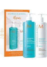 Moroccanoil Moisture Repair Haarpflegeset 500 ml Shampoo + 500 ml Conditioner