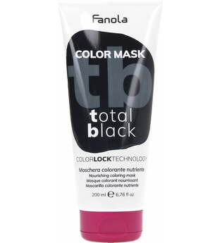 Fanola Color Mask 200 ml Total Black Farbmaske