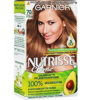 Nutrisse Creme dauerhafte Pflege-Haarfarbe Nr. 70 Toffee Mittelblond