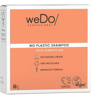 weDo/ Professional No Plastic Shampoo 80 g Festes Shampoo