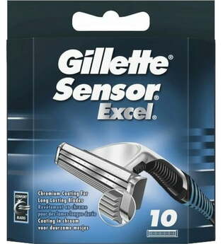 Gillette SensorExcel Systemklingen Rasierklingen 10 Stk