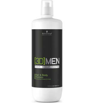 Schwarzkopf Professional Haarshampoo »[3D] Men Hair & Body Shampoo«, 1-tlg., 2 in 1