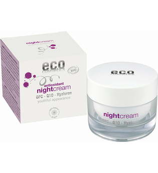 eco cosmetics Nachtcreme mit OPC, Q10 & Hyaluron