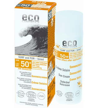 Eco Cosmetics Surf & Fun - Sonnencreme LSF50 - getönt Sonnencreme 50.0 ml