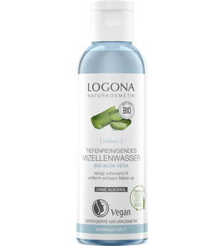 Logona Classic Tiefenreinigendes Mizellenwasser Bio-Aloe Vera Gesichtswasser 125.0 ml