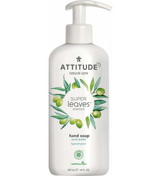 Attitude Hand Soap Gel Olive Leaves & Grape Seed Oil 473 ml