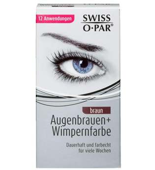 Swiss-o-Par Augenbrauen + Wimpernfarbe braun