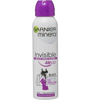 mineral Deospray Invisible Protection Black White Colors
