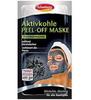 Schaebens Aktivkohle Peel-off Maske Aktivkohle Maske 16.0 ml