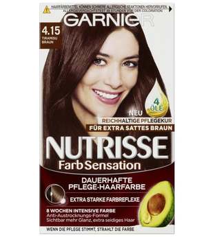 Nutrisse FarbSensation dauerhafte Pflege-Haarfarbe Nr. 4.15 Tiramisu Braun