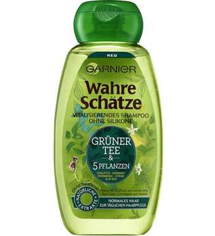 Garnier Wahre Schätze Grüner Tee & 5 Pflanzen Vitalisierendes Shampoo Shampoo 250.0 ml