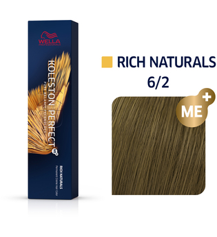Wella Professionals Koleston Perfect Me+ Rich Naturals Haarfarbe 60 ml / 6/2 Dunkelblond Matt