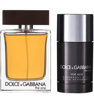 Dolce & Gabbana The One for Men EDT Geschenkset EDT 100 ml + 75 ml Deodorant Stick