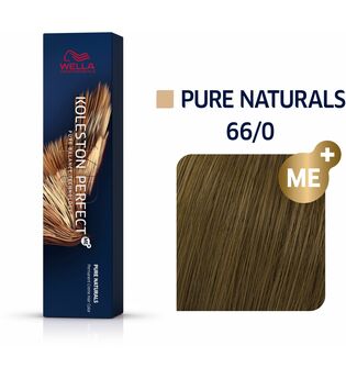 Wella Professionals Koleston Perfect Me+ Pure Naturals Haarfarbe 60 ml / 66/0 Hellbraun intensiv natur