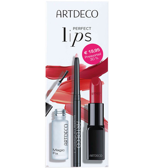 ARTDECO Sets Perfect Color Lipstick & Magic Fix & Invisible Lip Contour Set 3 Artikel im Set