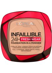 L'Oréal Paris Infaillible 24H Fresh Wear Make-Up-Puder 130 True Beige Puder 9g Kompakt Foundation