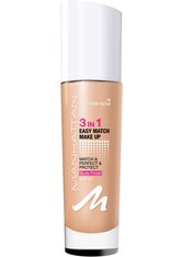 Manhattan 3in1 Easy Match Make-up 036-Rose Beige 30 ml Flüssige Foundation