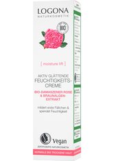 Logona Moinsture Lift Aktiv Glättende Feuchtigkeitscreme Bio-Damaszener Rose Gesichtscreme 30.0 ml