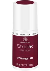 Alessandro Striplac Peel or Soak - Vegan Nagellack 8 ml Nr. 127 - Midnight Red