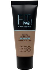 Maybelline Fit Me! Matte and Poreless Foundation 30 ml (verschiedene Farbtöne) - 358 Latte