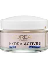 L’Oréal Paris Hydra Active 3 Nacht - Intensive Feuchtigkeitspflege Nachtcreme 50.0 ml