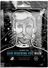 BARBER PRO Gesichtsmaske »RENEWING FOIL MASK™«, Thermo-Folienmaske mit Kollagen, Hyaluron und Q10