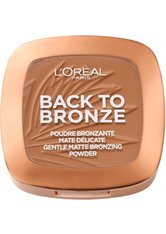 L'Oréal Paris Back to Bronze Gentle Matte Bronzingpuder 9 g Bronze Matte
