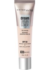 Maybelline Dream Urban Cover SPF50 Foundation 121ml (Various Shades) - 103 Pure Ivory