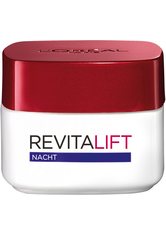 L'Oréal Paris Revitalift Nachtpflege, mit Pro-Elastin und Aprikosenkernöl Gesichtscreme 50 ml Nachtcreme