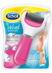 Scholl Fußpflege Hornhautentfernung Velvet Smooth Express Pedi Pink Edition Elektronischer Hornhautentferner 1 Stk.