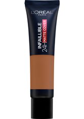 L'Oréal Paris Infaillible 24H Matte Cover 340 Cuivre/Copper Foundation 30ml Flüssige Foundation
