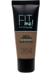 Maybelline Fit Me! Matte and Poreless Foundation 30 ml (verschiedene Farbtöne) - 364 Deep Bronze