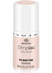 Alessandro Striplac Peel or Soak - Vegan Nagellack 8 ml Nr. 104 - Baby Pink