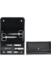 Zwilling Classic Inox Maniküre Pediküre Set 5tlg. mit Nagelschere, Leder, schwarz Maniküre-Set 1 Stk