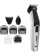 BaByliss Multifunktionstrimmer MT726E MEN, 8-in-1 Titanium Multigrooming Set für Gesicht & Körper