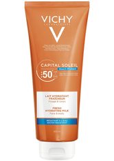 Vichy Produkte VICHY IDÉAL SOLEIL Sonnenschutz-Milch für Gesicht und Körper LSF 50+,300ml Sonnencreme 0.3 l