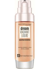Maybelline Dream Radiant Liquid Make-Up Nr. 41 Warm Beige Foundation 30ml Flüssige Foundation