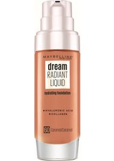 Maybelline Dream Radiant Liquid Hydrating Foundation with Hyaluronic Acid and Collagen 30ml (Various Shades) - 060 Caramel
