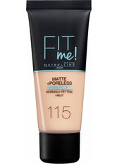 Maybelline Fit Me! Matte + Poreless Make-Up Nr. 115 Ivory Foundation 30ml Flüssige Foundation