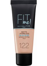 Maybelline Fit Me! Matte + Poreless Make-Up Nr. 122 Creamy Beige Foundation 30ml Flüssige Foundation