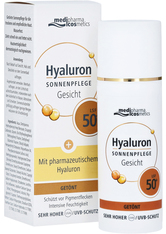 medipharma Cosmetics Medipharma Cosmetics Hyaluron Sonnenpflege Gesicht LSF 50+ getönt Sonnencreme 50.0 ml