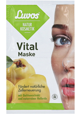 Luvos Naturkosmetik Creme-Maske Vital mit Quittenextrakt Feuchtigkeitsmaske 15.0 ml