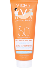 Vichy Produkte VICHY IDÉAL SOLEIL Kinder-Sonnenschutz-Milch für Gesicht und Körper LSF 50+,300ml Sonnencreme 0.3 l