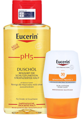 Eucerin pH5 Hautschutz Duschöl + gratis Eucerin Sun Sensitive Protect LSF30 75ml 200 Milliliter