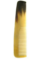 Golddachs Taschenkamm aus irischem Horn 13 cm Bartpflege 1.0 pieces