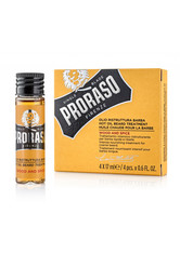 PRORASO Bartserum »Hot Oil Beard Treatment Wood & Spice«, 4-tlg., nährstoffreich